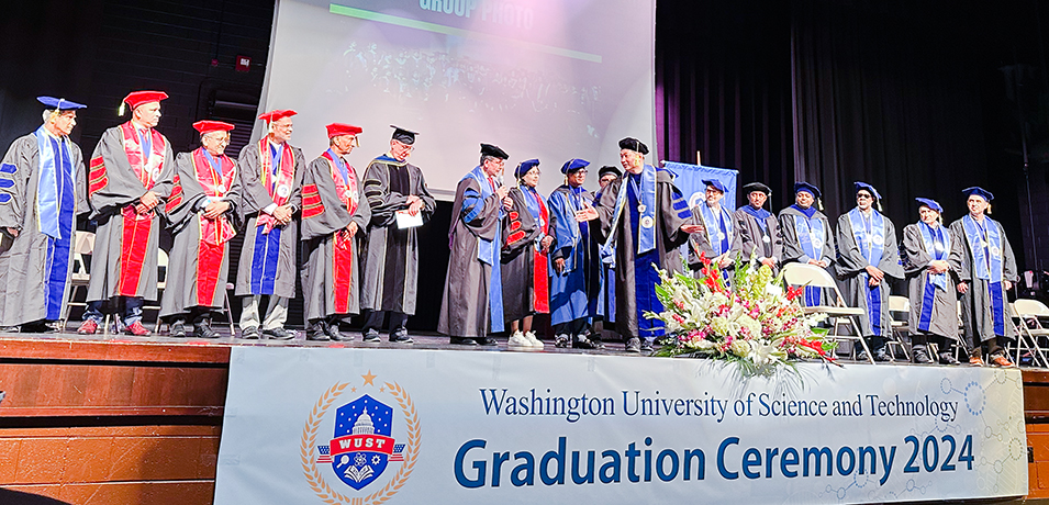 Dr. Hussain Bhuyan Invited to  Washington University of Science and Technology Graduation Ceremony