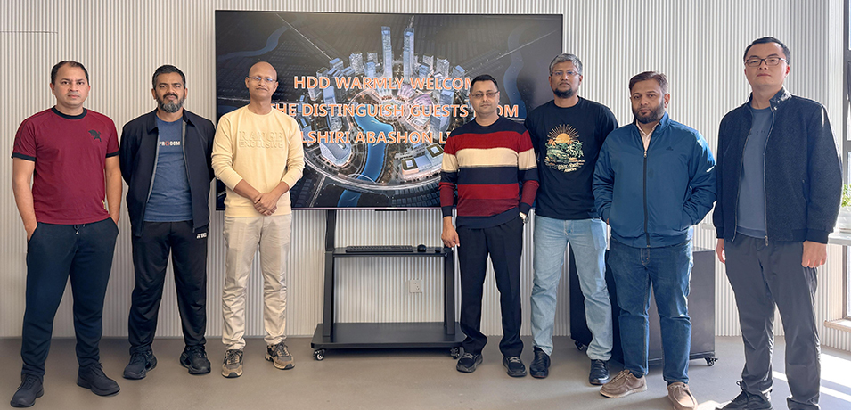 HDD Warmly Welcome the Distinguish Guests from Jolshiri Abashon