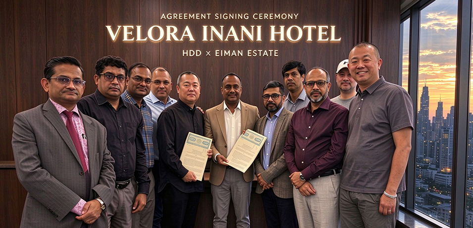 HDD signed  the VELORA INANI Hotel project
