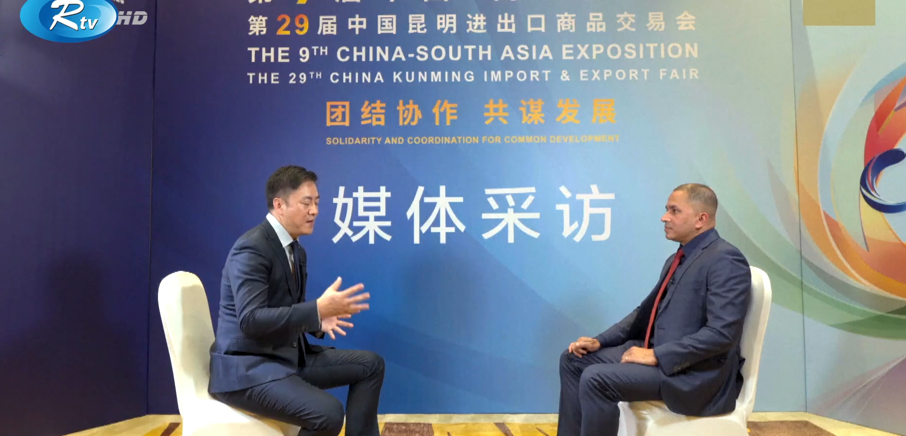 华都设计(HDD)海外部总经理Bhuyan Muhammad Hussain 出席中国-南亚博览会